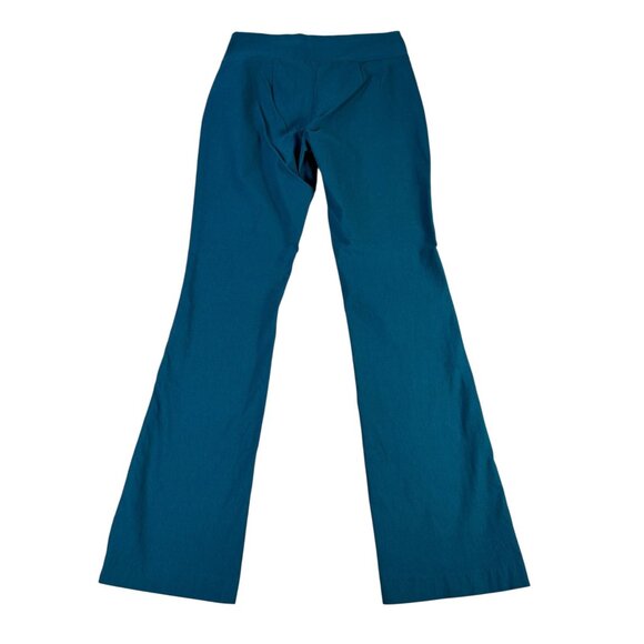Chadwicks of Boston Bootcut Pants Teal Women's Sz 4 Wide Flare Bottoms - Picture 8 of 8